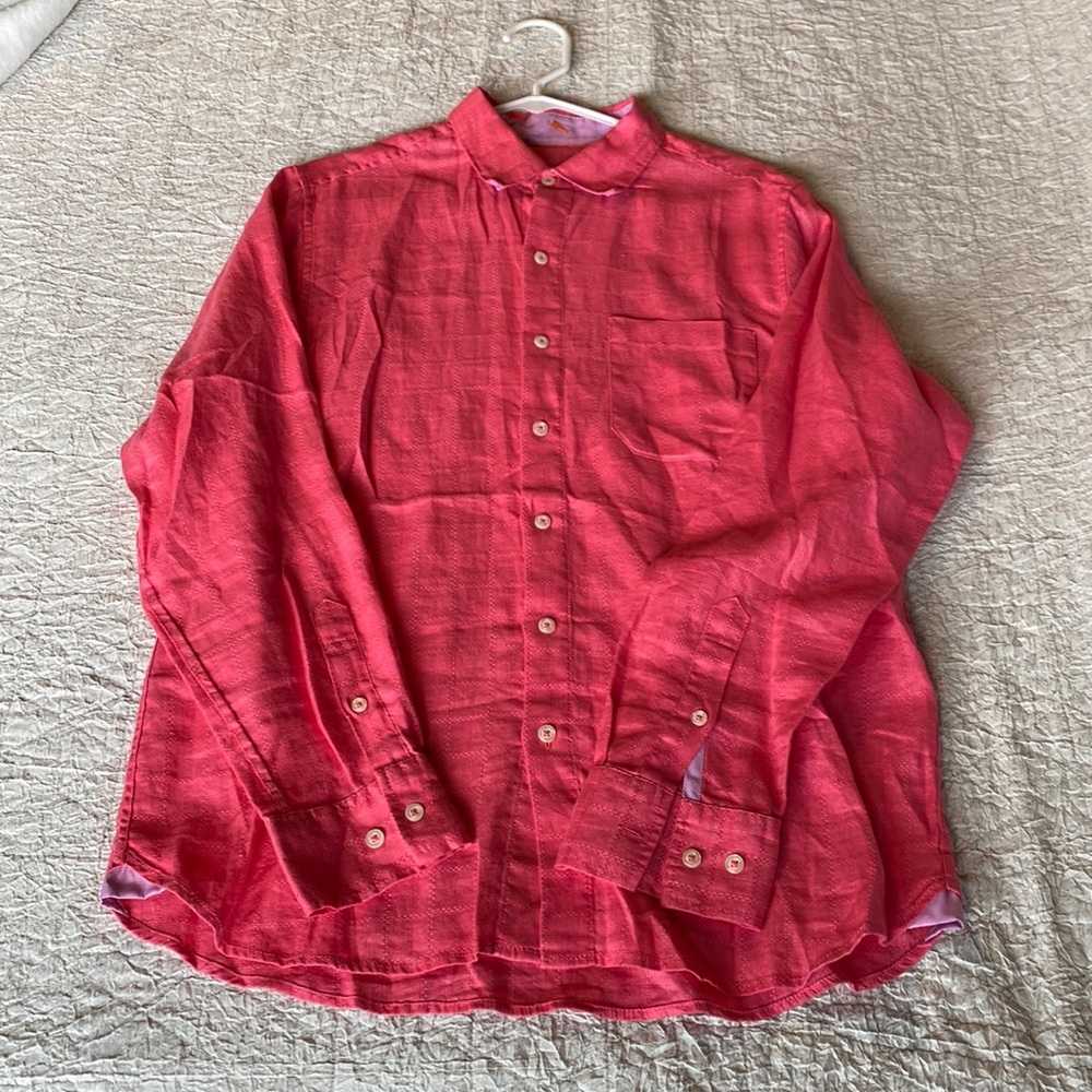 Tommy Bahama 100% Linen Shirt